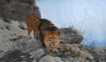 動物 Painting - ライオン 3